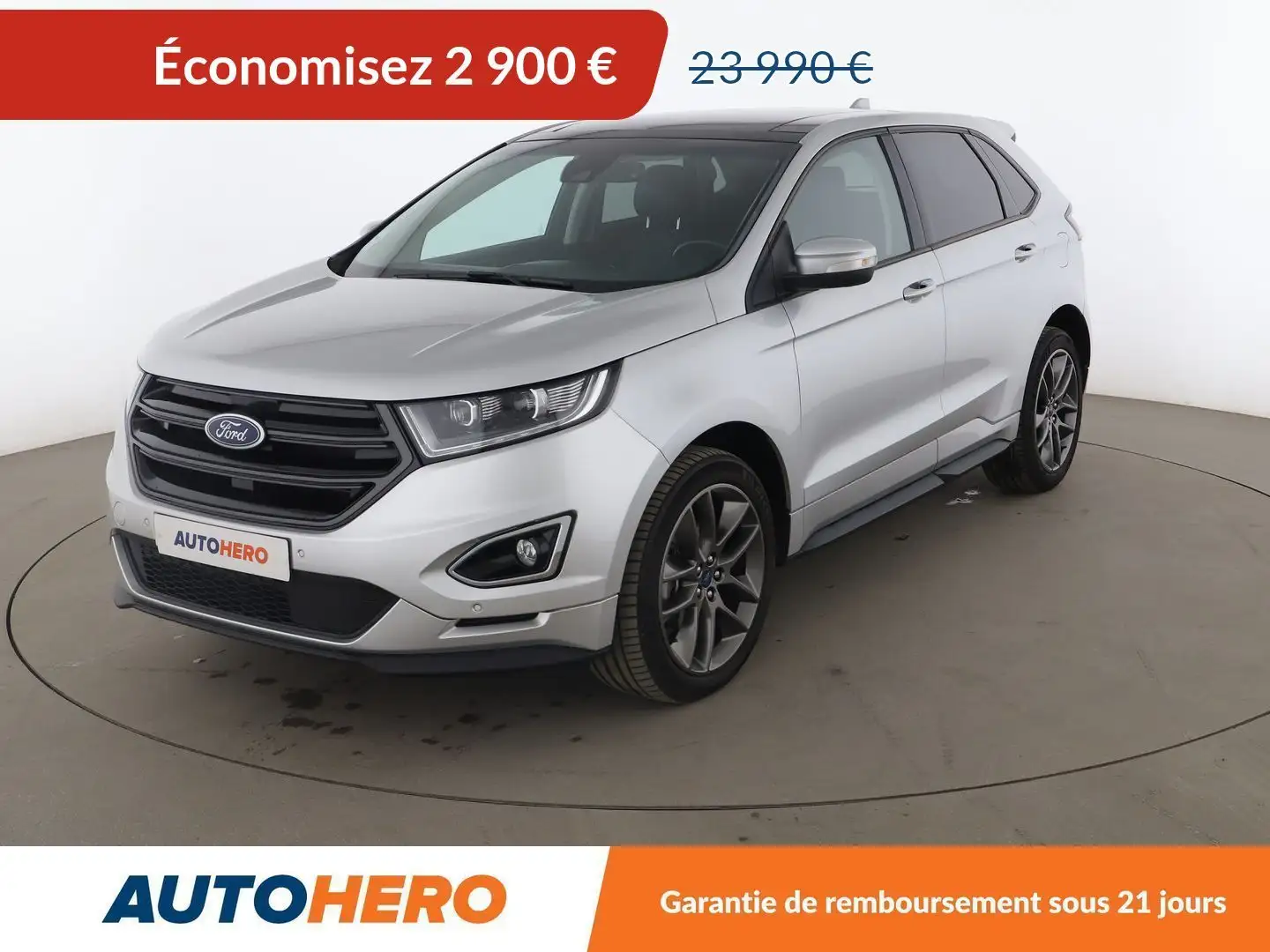 Ford Edge 2.0 TDCi AWD Sport PowerShift Gris - 1