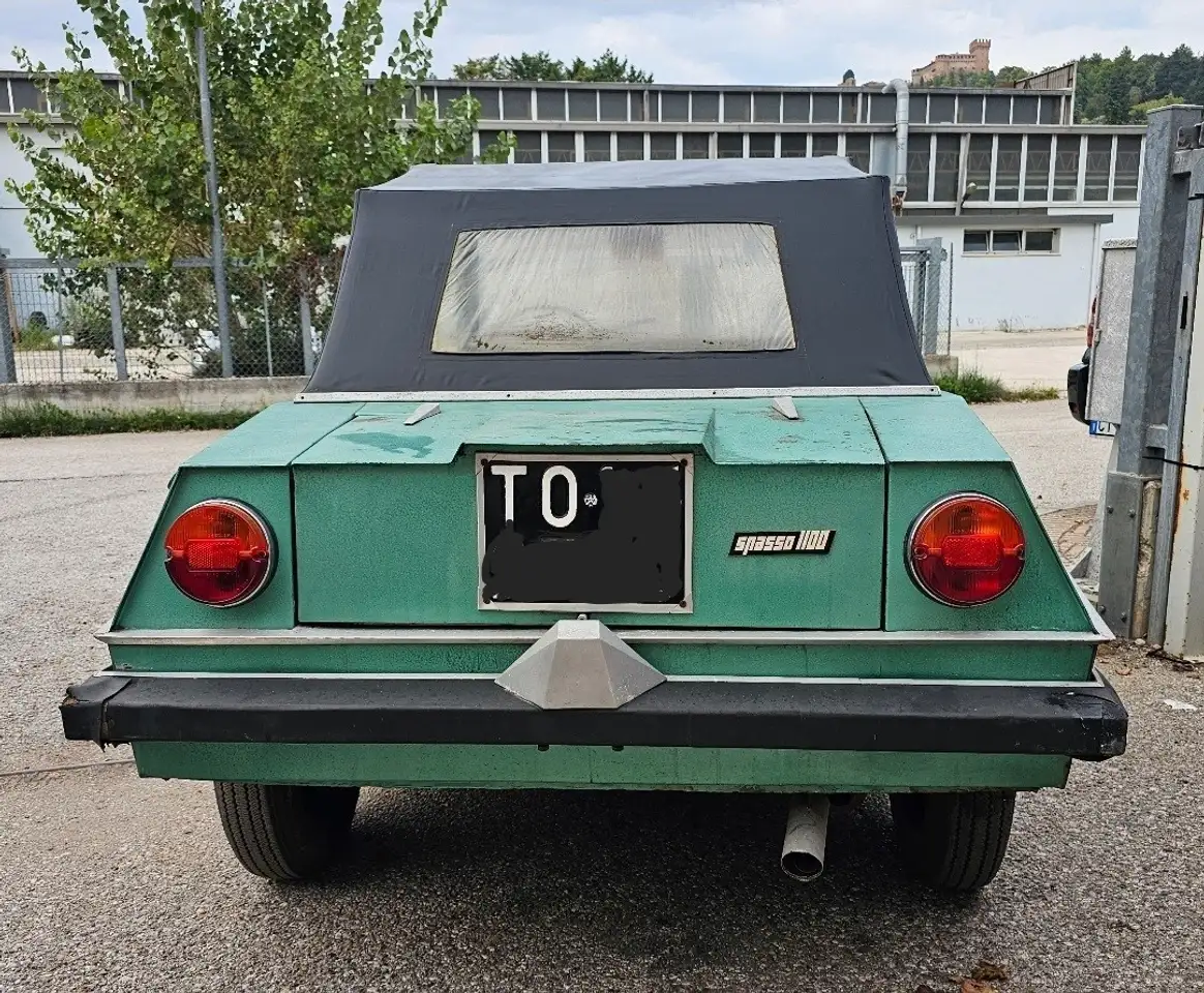 Fiat 1100 Spasso Cabriolet omologata, foto 2
