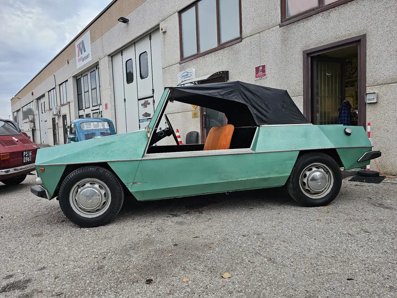 Fiat 1100 Spasso Cabriolet omologata, foto 3