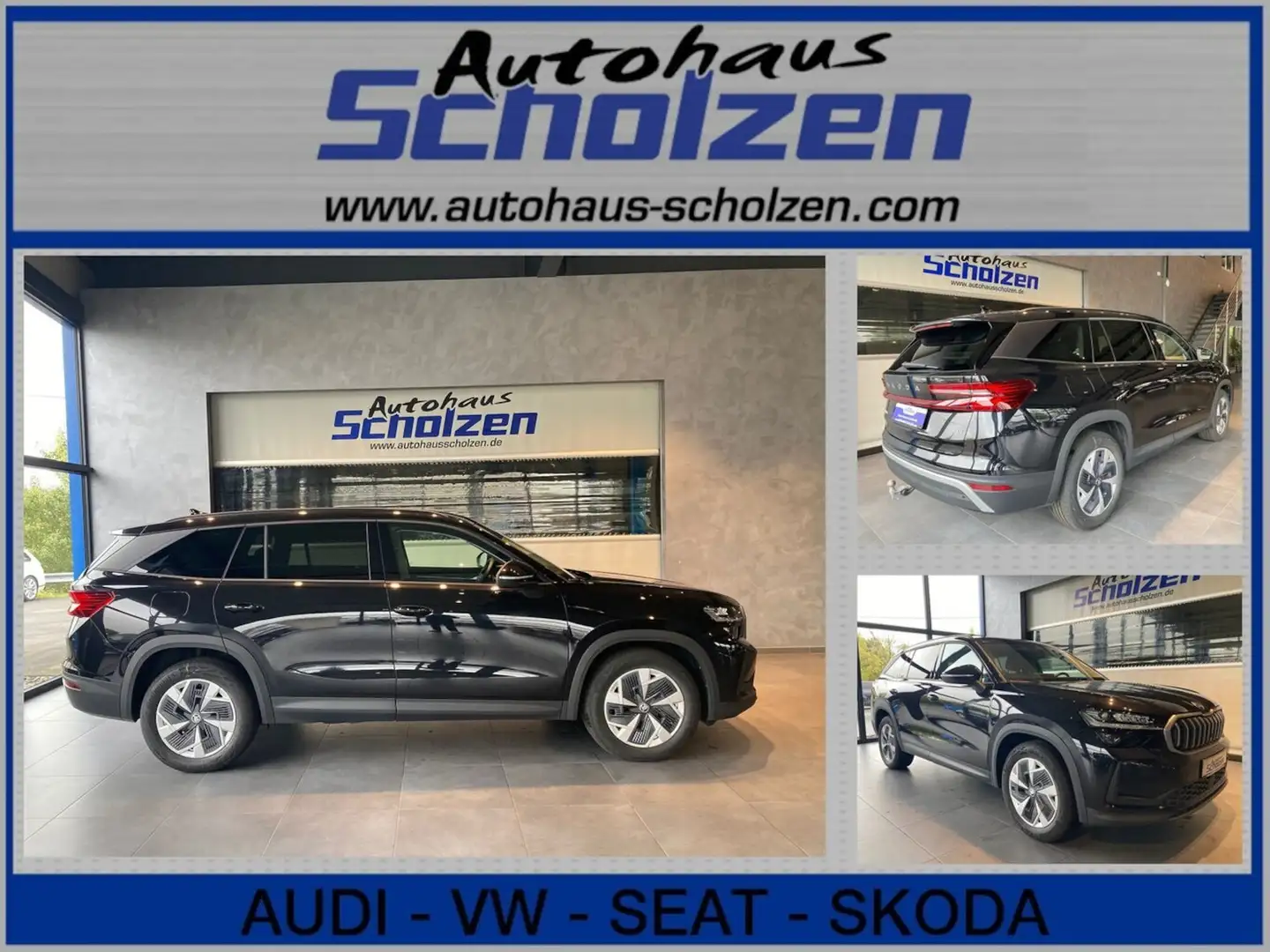 Skoda Kodiaq 2.0 TDI 4x4 Selection*5JG*AHK*Matrix*NAVI Noir - 1