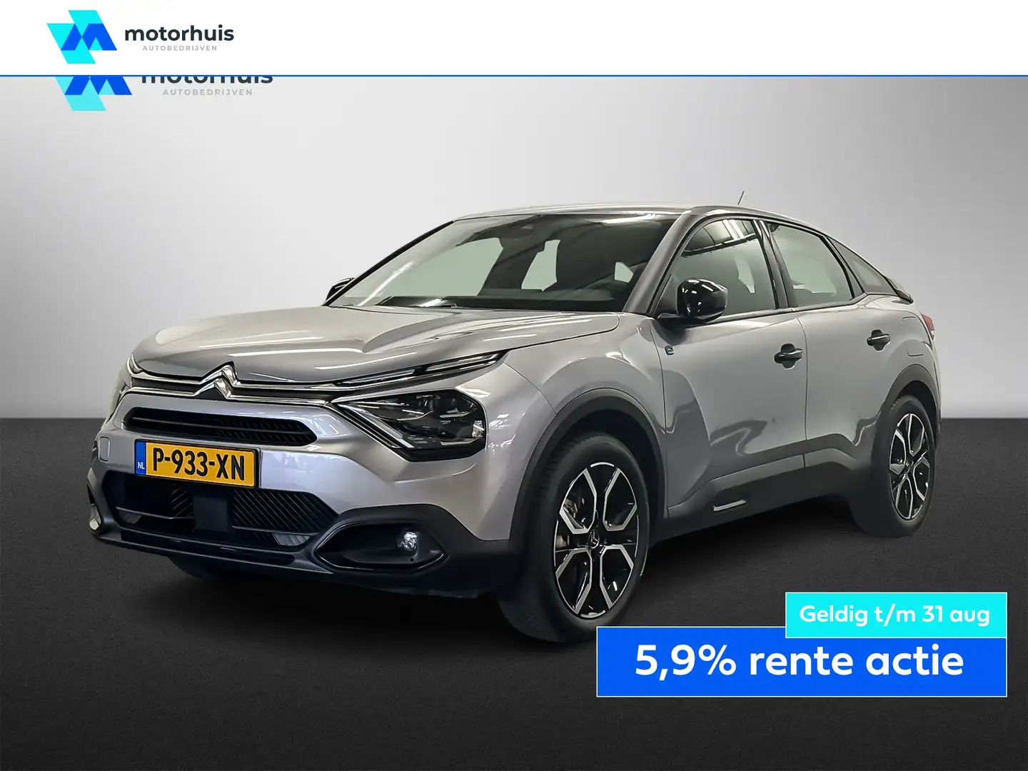 Citroen E-C4 Electric EV 50KWH 136PK FEEL NAVI TEL PDC CAMERA NAP Gri - 1