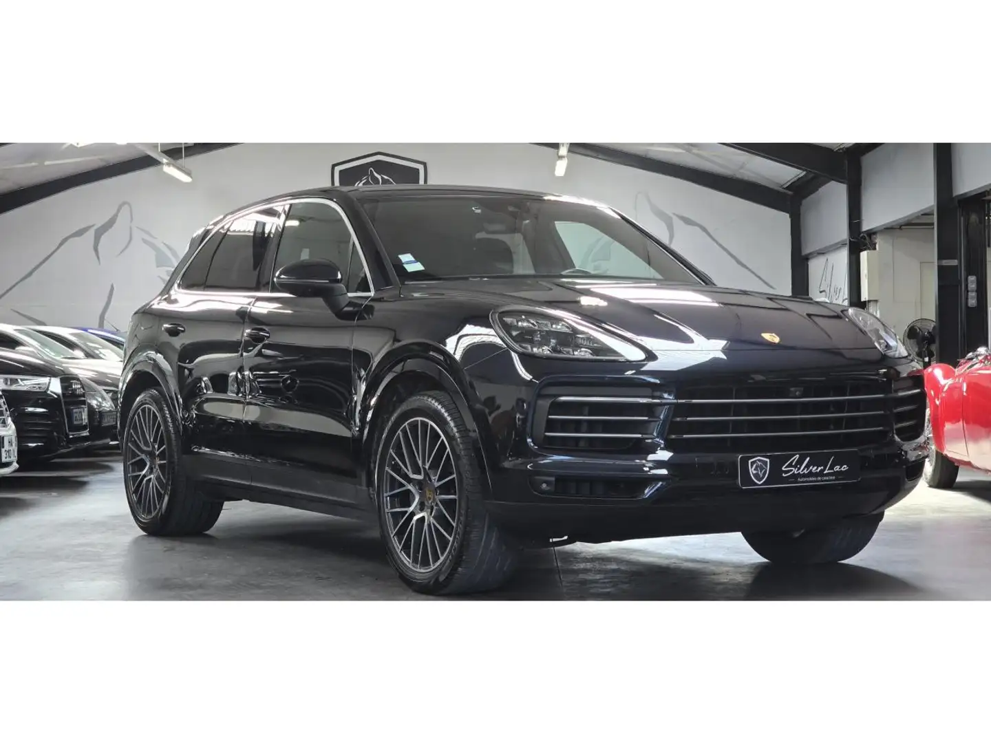 Porsche Cayenne 2.9 BITURBO V6  440 BVA Tiptronic S /  Historique Porsche Blau - 1