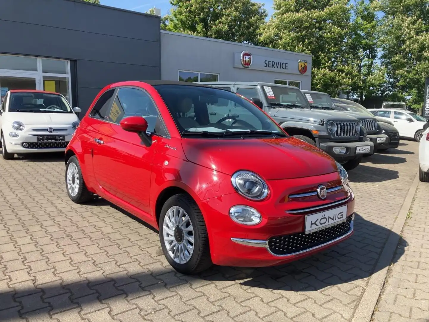 Fiat 500C Cabrio 1.0 GSE Dolcevita Rot - 2