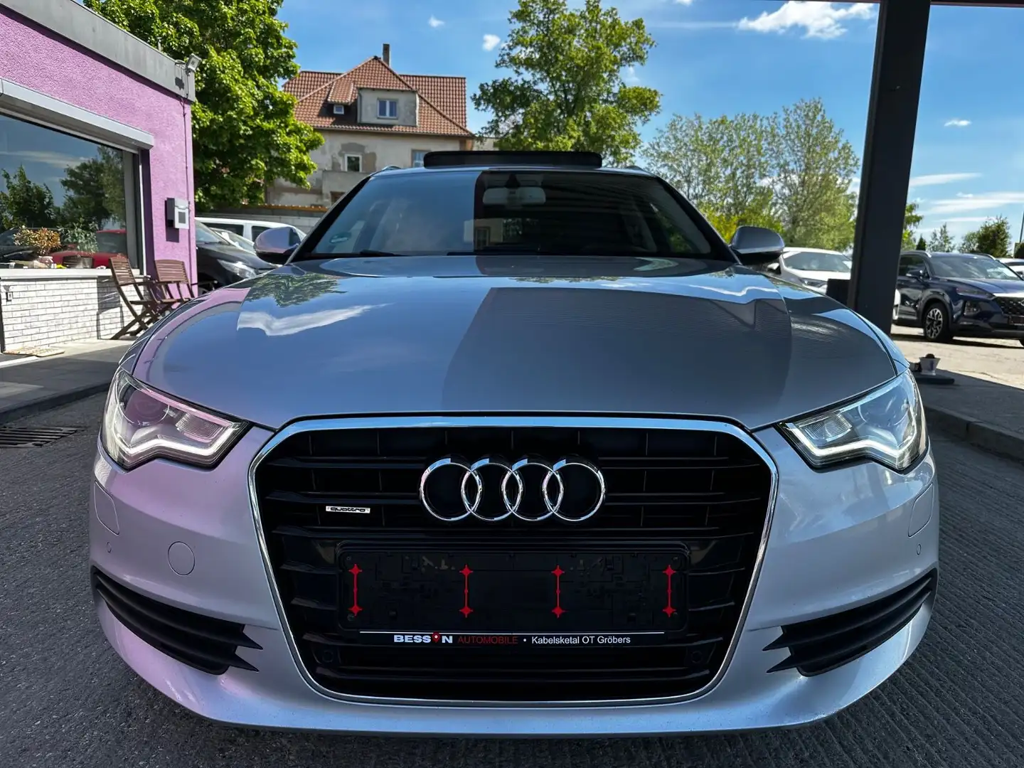 Audi A6 Avant 3.0 TDI quattro "Panorama"Webasto"AHK" Plateado - 2