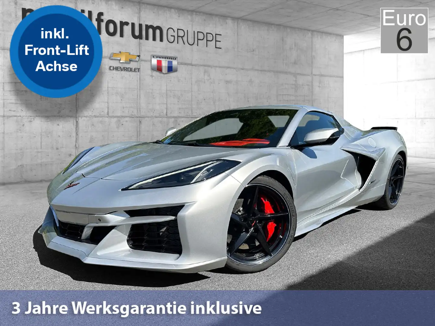 Corvette C8 E-RAY Convertible 6.2L V8 Allrad Silber - 1