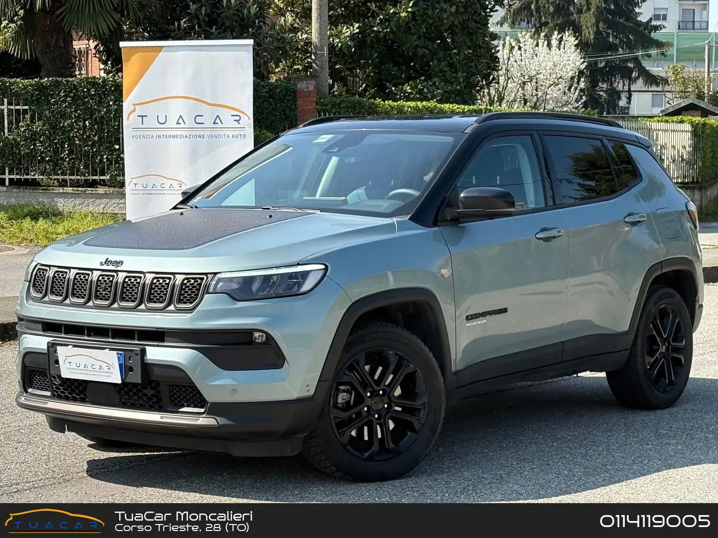 Jeep Compass Upland 1.3 T4 PHEV Verde - 1