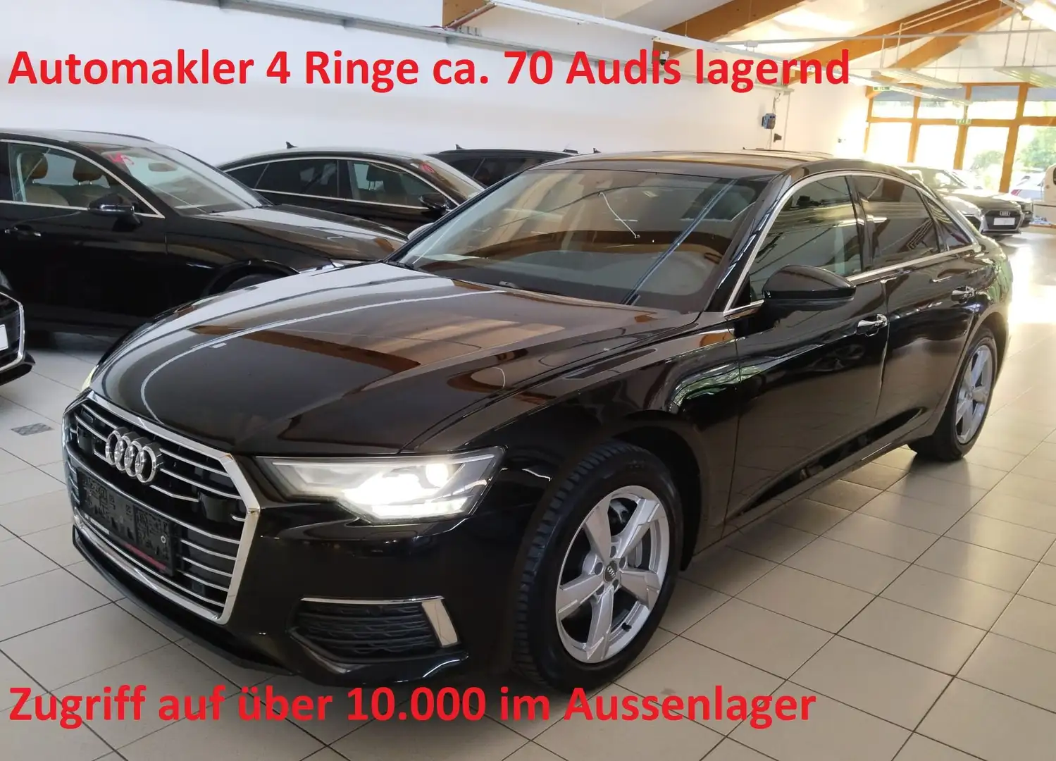 Audi A6 45Qu ACC,Leder Milano,AHK Vorr.,Rückfk.,Virtual Schwarz - 2