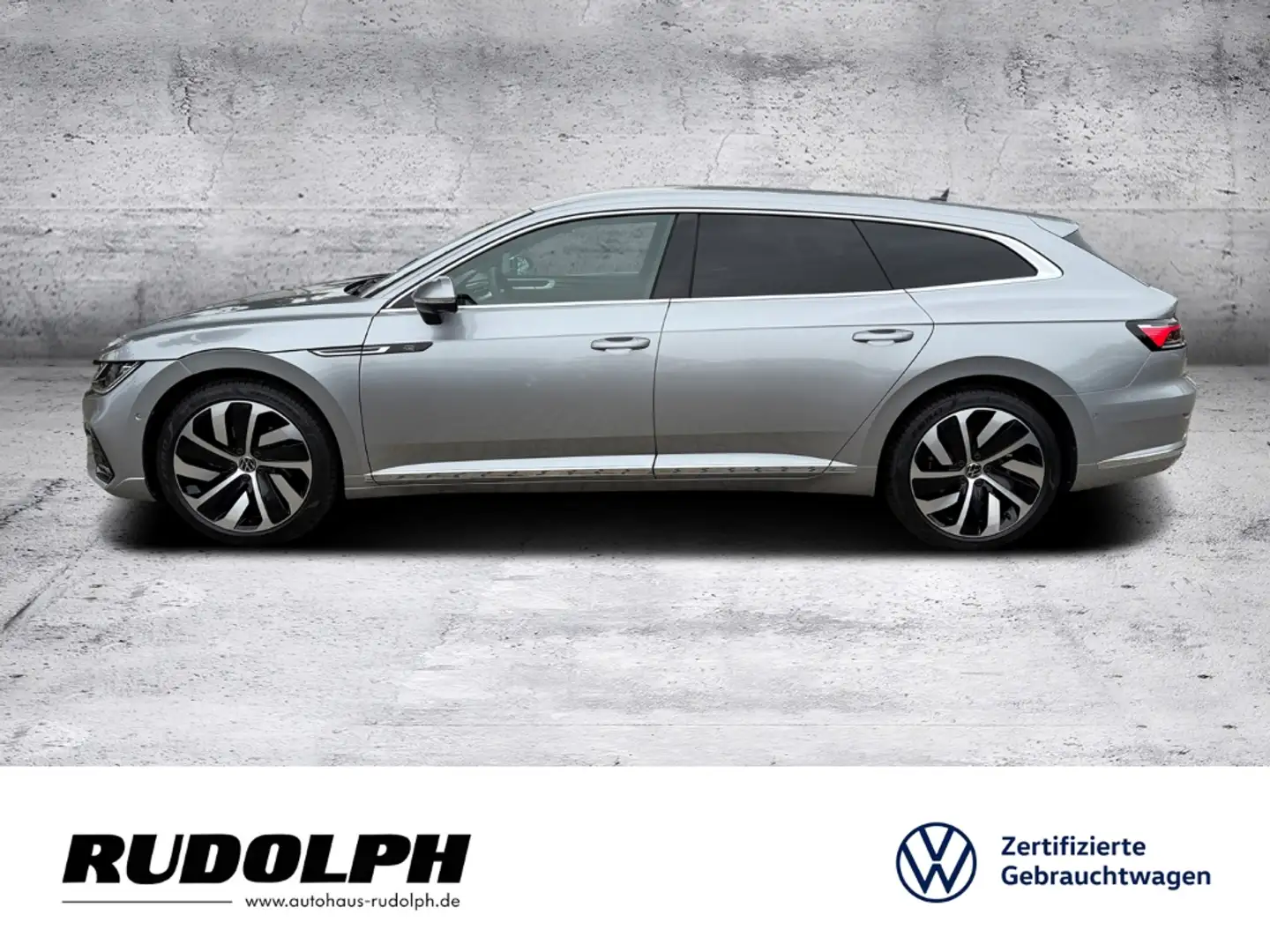 Volkswagen Arteon SB R-Line 2.0 TDI LED Navi SHZ e-Sitze Silber - 2