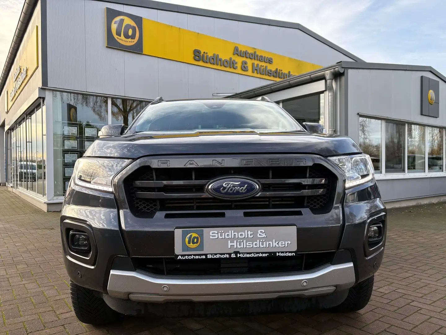Ford Ranger Wildtrak DoKa 4x4 Standhzg | Leder | Wildtrack II Gris - 2