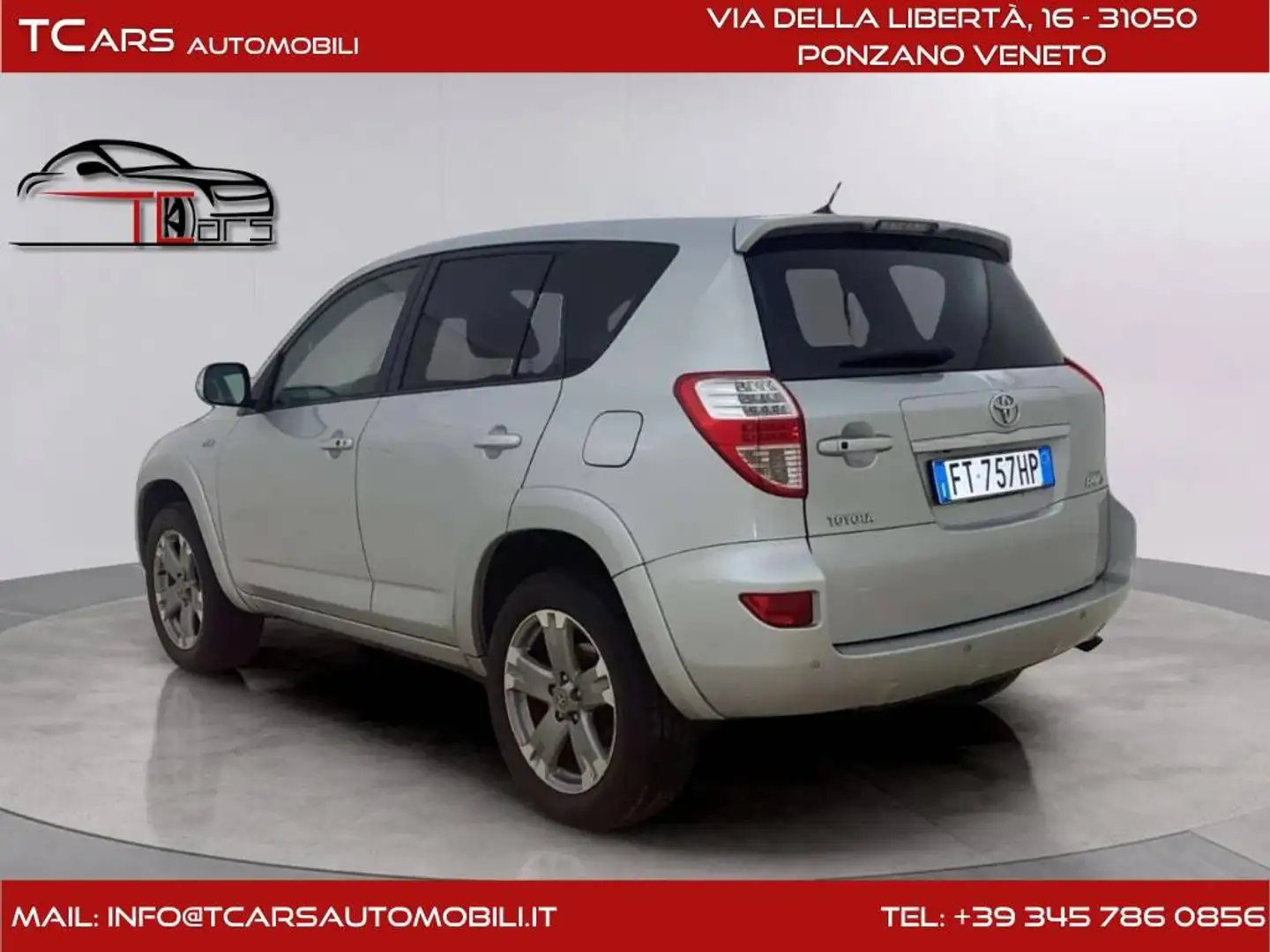 Toyota RAV 4 2.2 AUTOMATICO PELLE TOTALE Argento - 2