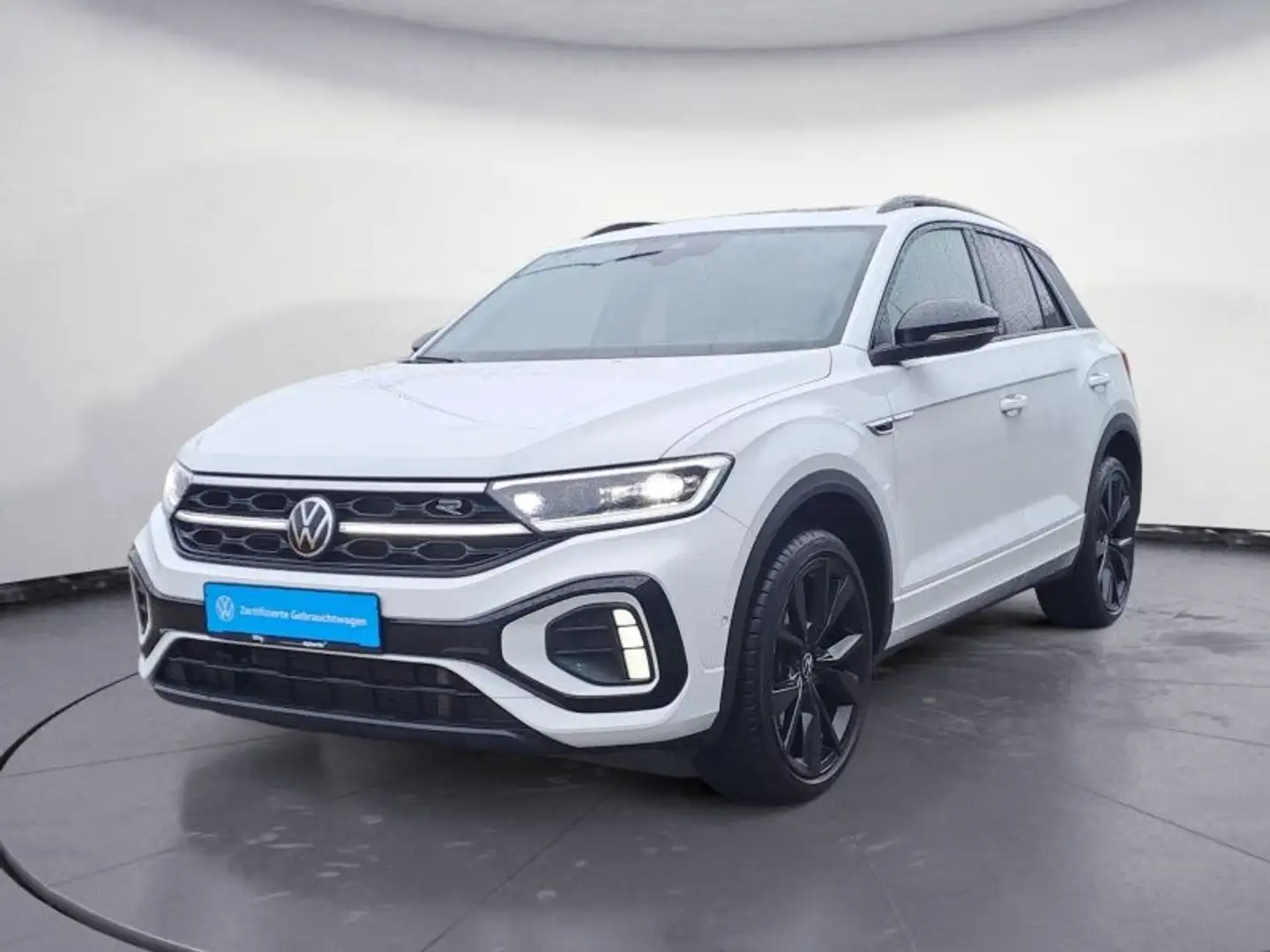 Volkswagen T-Roc 2.0 TSI DSG 4Motion R-Line AHK Pano Matrix Weiß - 2