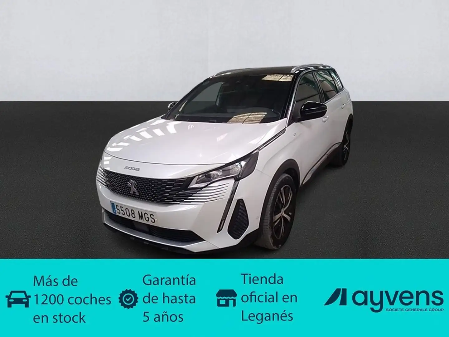 Peugeot 5008 1.5BlueHDi S&S GT EAT8 130 Blanco - 1