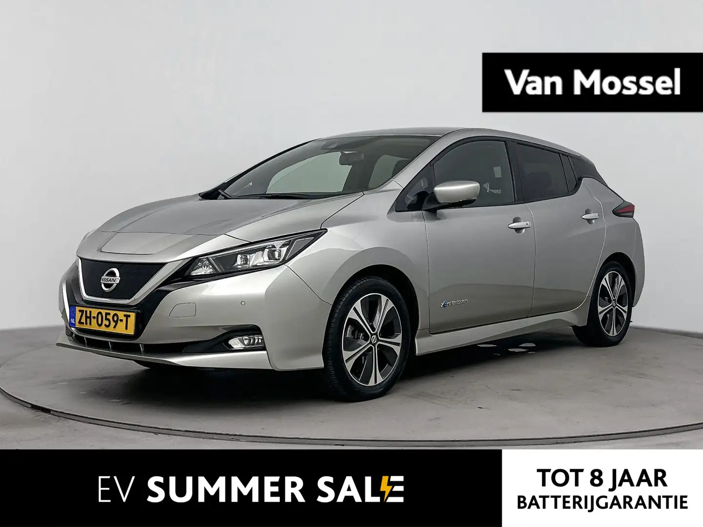 Nissan Leaf Tekna 40 kWh 150PK | Navigatie | Half-Leder | Adap Grijs - 1