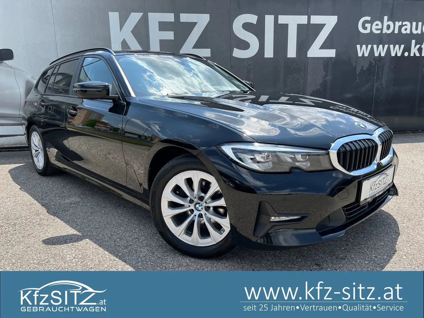 BMW 318 3er-Reihe  Touring Aut.| ACC*SPORTSITZE Schwarz - 1