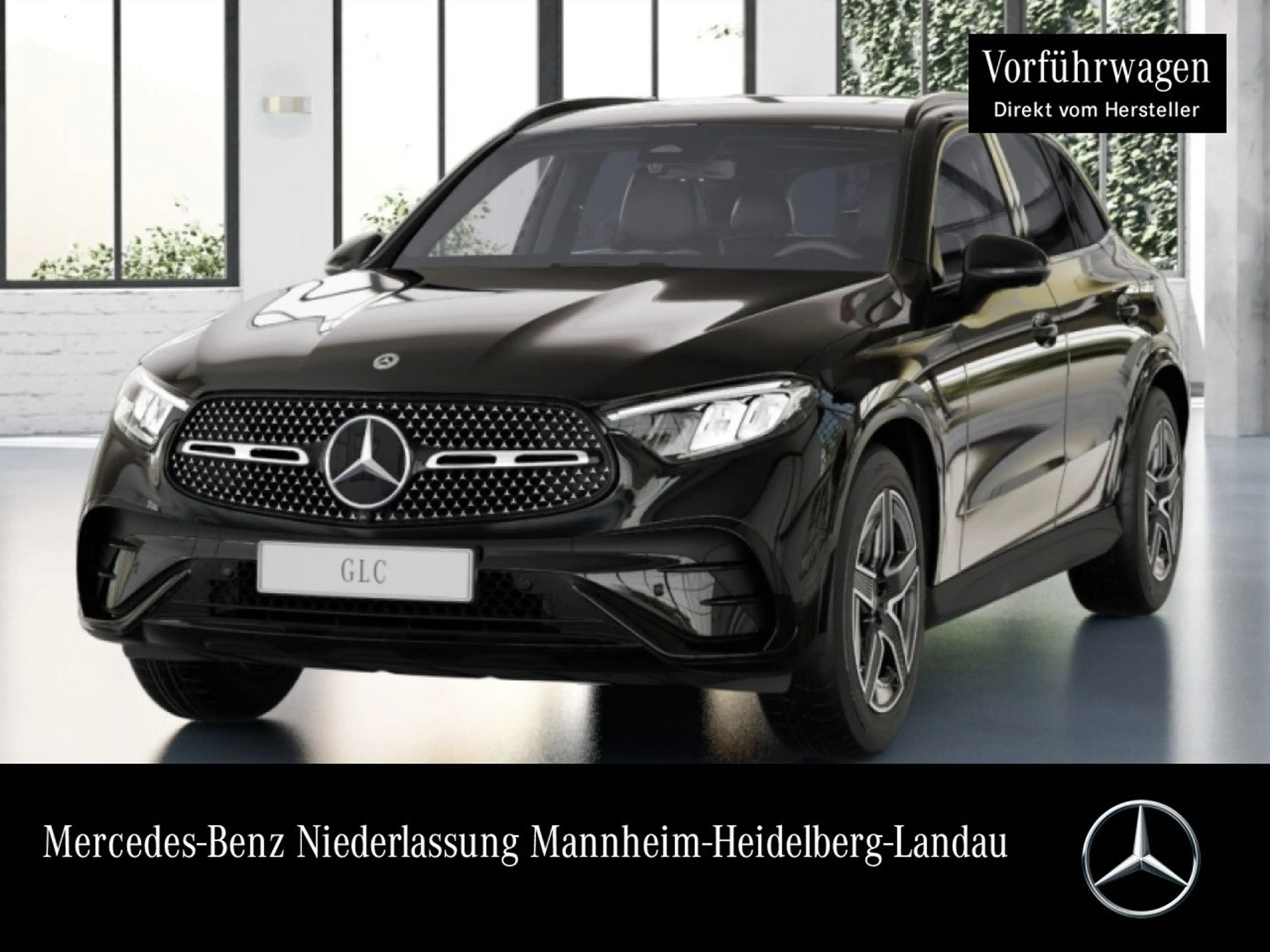 Mercedes-Benz GLC 200 4M AMG+NIGHT+360+AHK+LED+TOTW+KEYLESS+9G