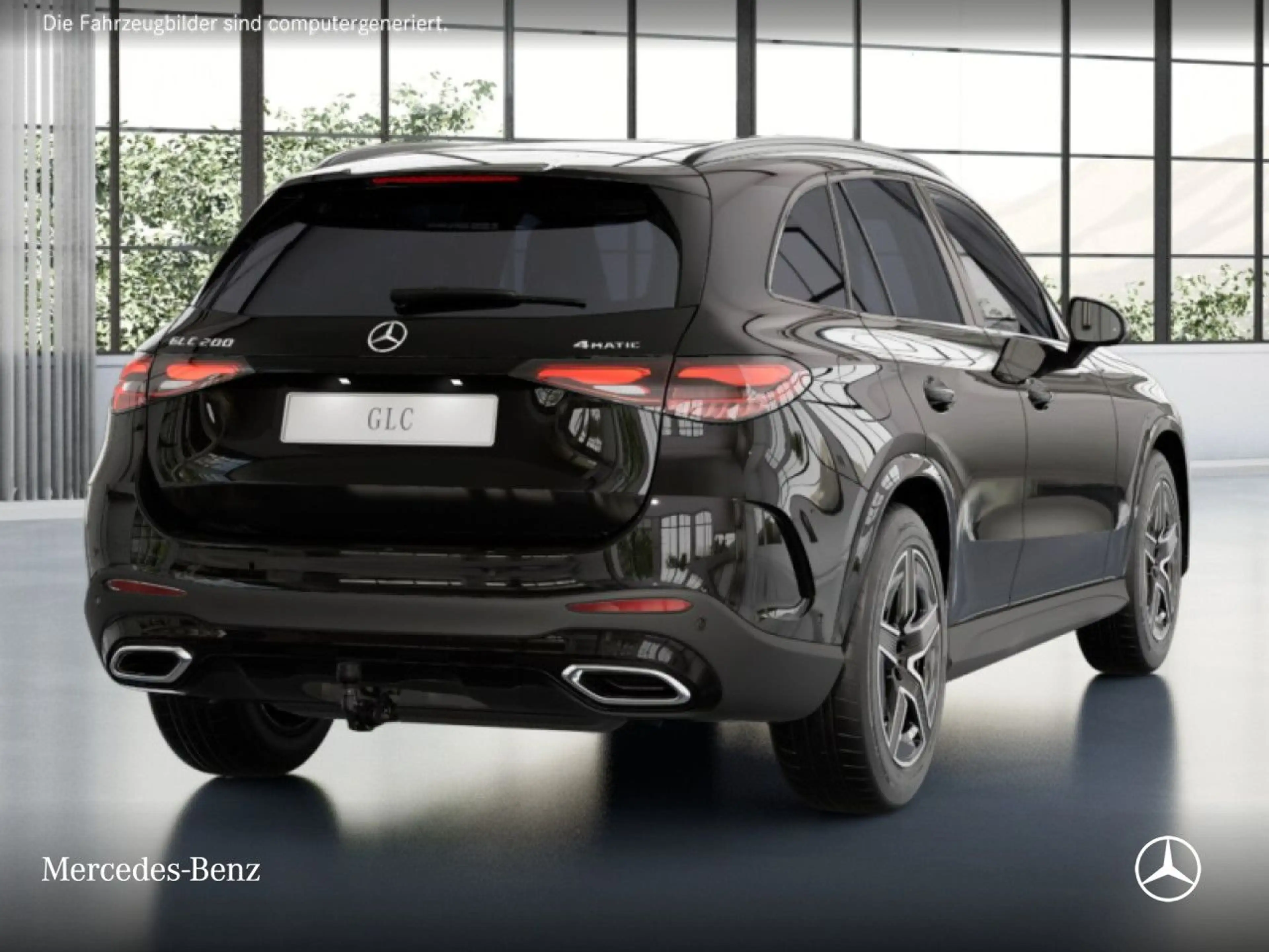 Mercedes-Benz GLC 200 4M AMG+NIGHT+360+AHK+LED+TOTW+KEYLESS+9G — photo 4