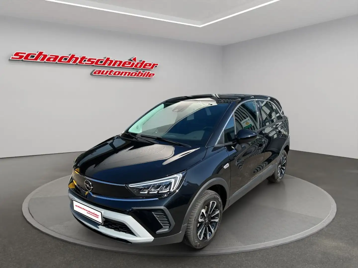 Opel Crossland 1.2 Elegance+AGR+LED+Allwetter+AHZV Noir - 1