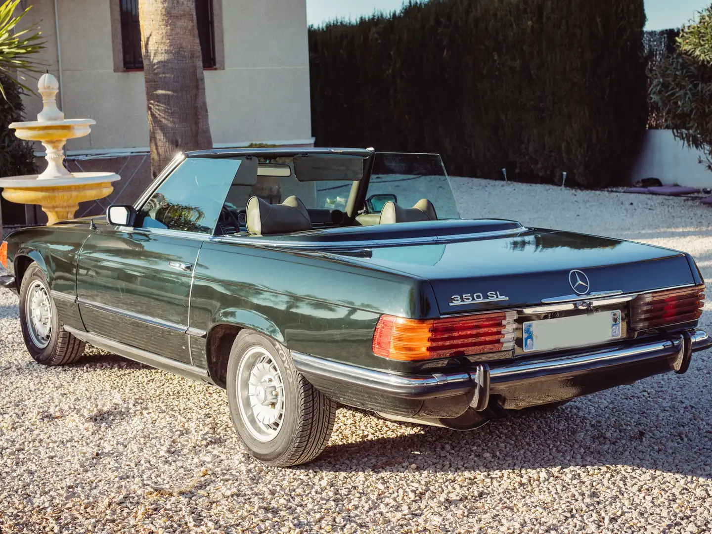 Mercedes-Benz 350 SL Cabriolet R107 Verde - 2