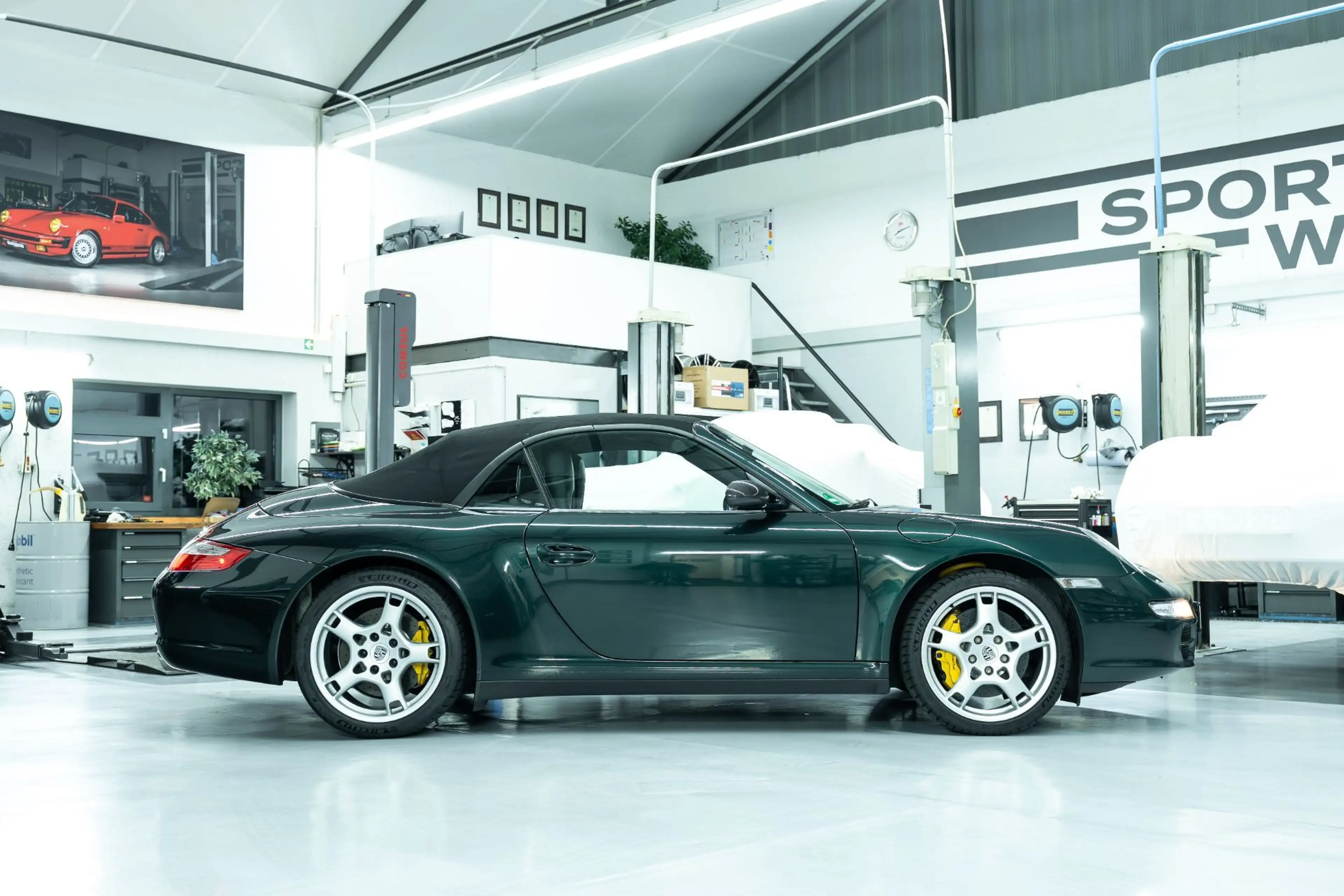 Porsche 997 Carrera 4S Cabrio | PCCB | Tannengrün — photo 10