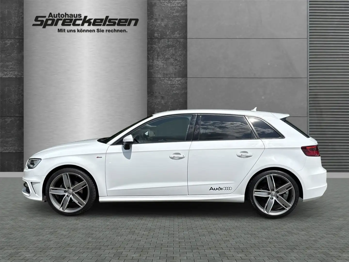 Audi A3 Sportback 1.4 TFSI Ambition++S line Style++Navi++X Blanco - 2