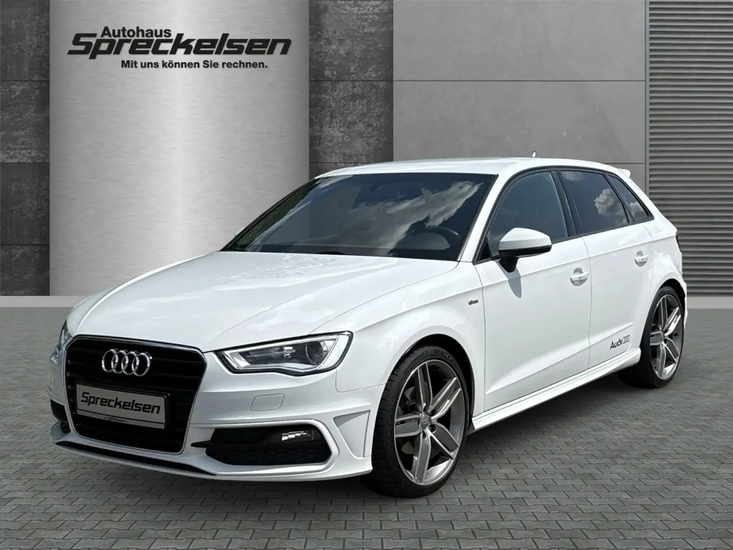 Audi A3 Sportback 1.4 TFSI Ambition++S line Style++Navi++X Blanco - 1