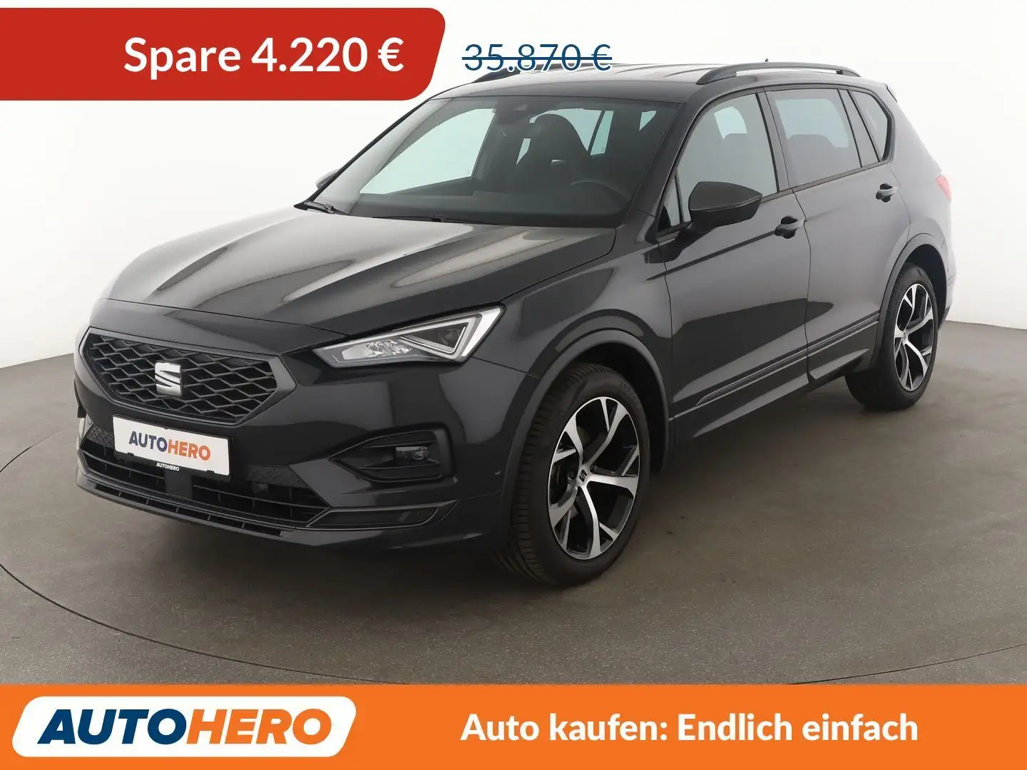 SEAT Tarraco 1.5 TSI ACT FR Aut.*NAVI*LED*CAM*ACC*AHK*PDC*SHZ* Grau - 1
