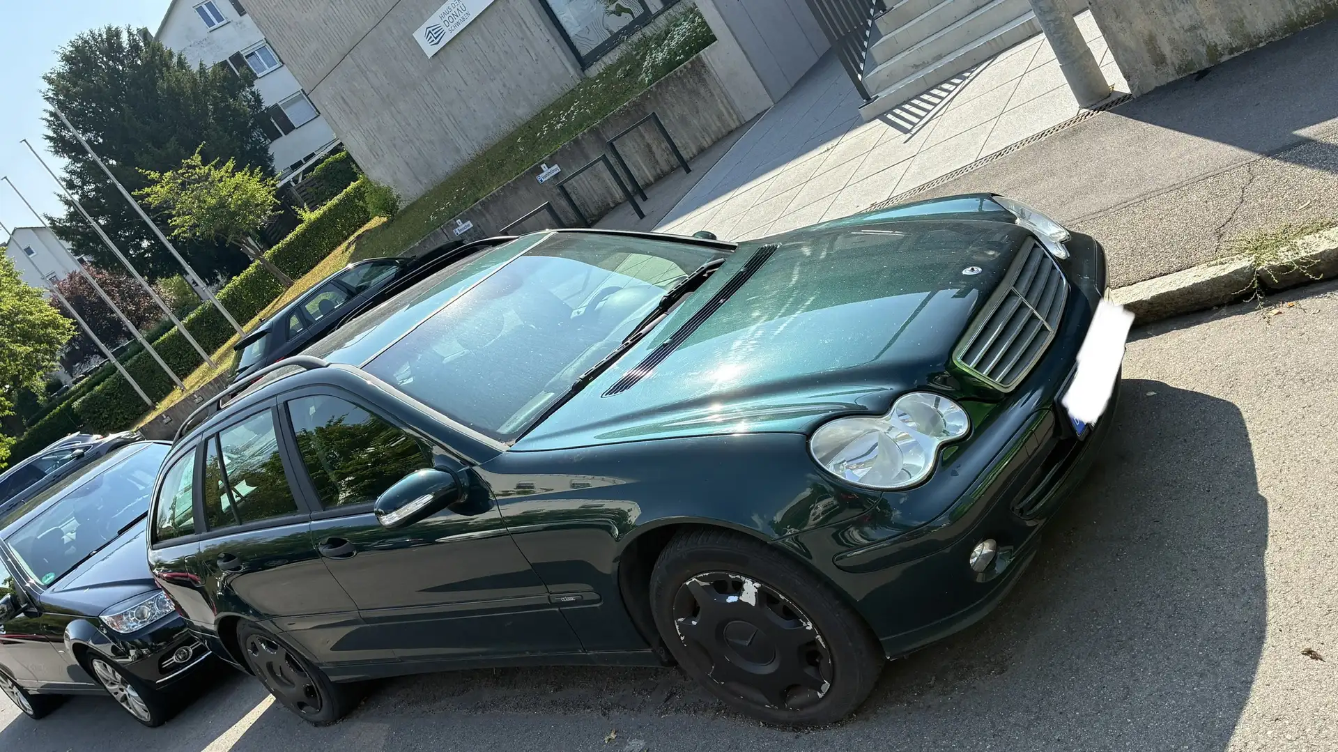 Mercedes-Benz C 240 Schiebedach Tempomat AHK 4-Matic, Grün Metallic, Grün - 1