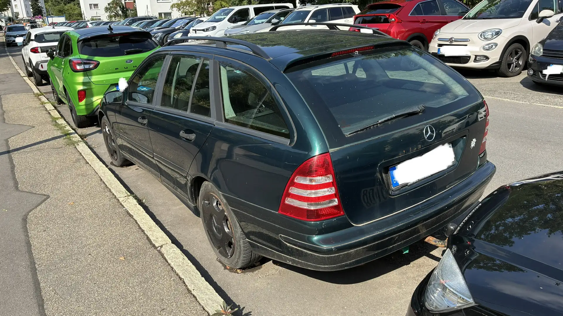 Mercedes-Benz C 240 Schiebedach Tempomat AHK 4-Matic, Grün Metallic, Grün - 2