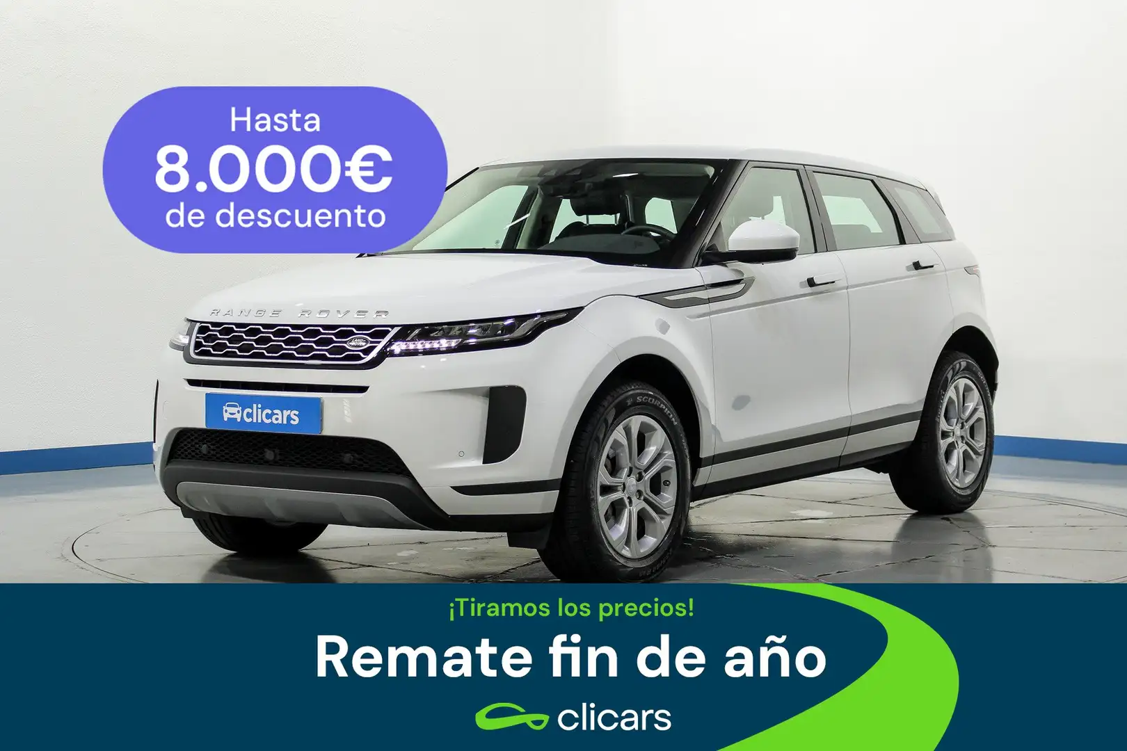 Land Rover Range Rover Evoque 2.0D MHEV S AWD Aut. 150 Blanc - 1