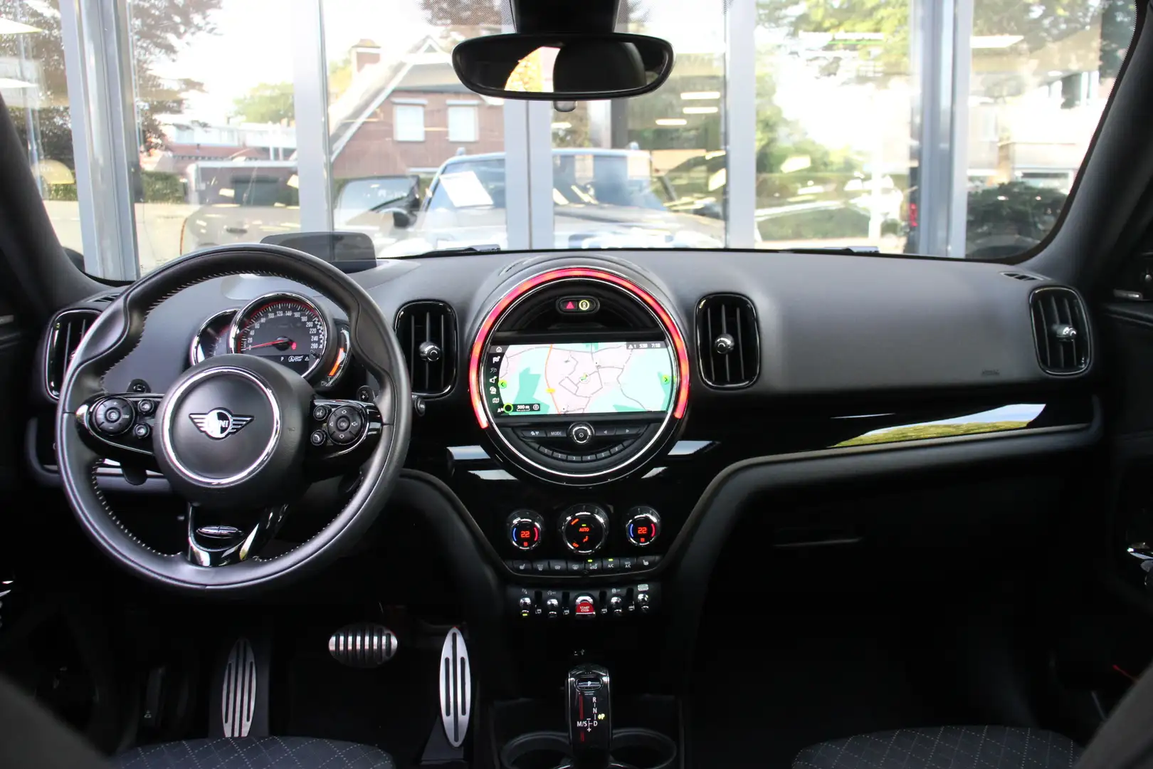MINI John Cooper Works Countryman Mini 2.0 ALL4 Chili 306pk DriverAssist/Navi/Camera Negru - 2