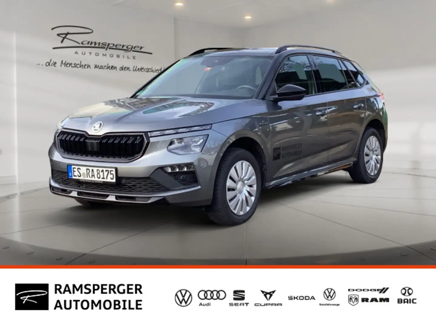 Skoda Kamiq 1.5 TSI DSG Monte Carlo AHK Matrix Keyless Grau - 1