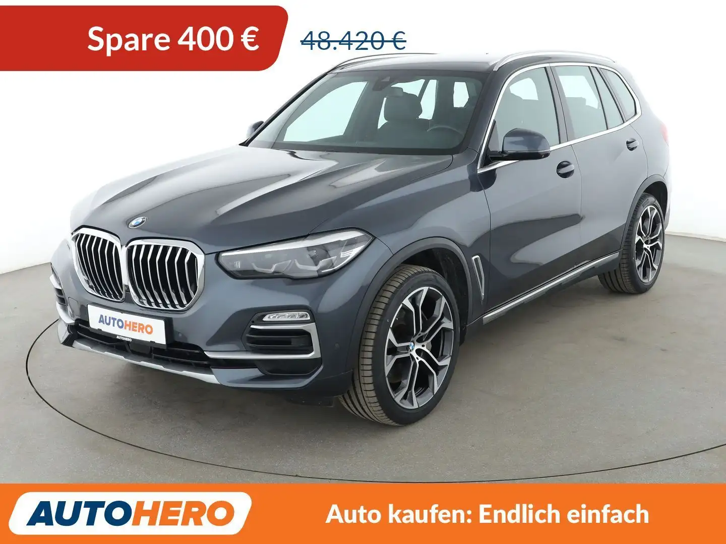 BMW X5 xDrive 40d xLine Aut.*360CAM*HK*NAVI*ACC*LED*SHZ* Grau - 1