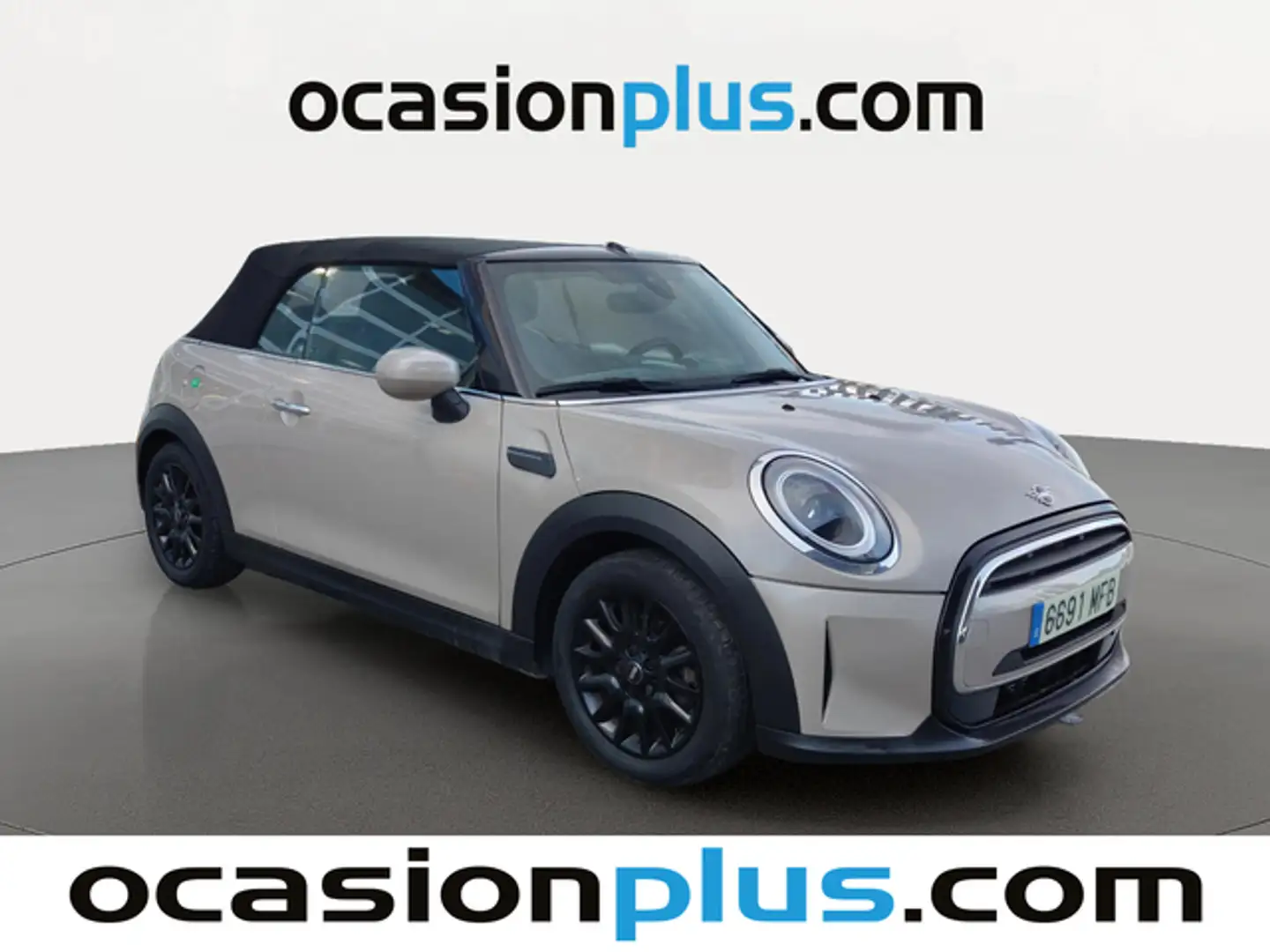 MINI Cooper Cabrio Aut. Gris - 2