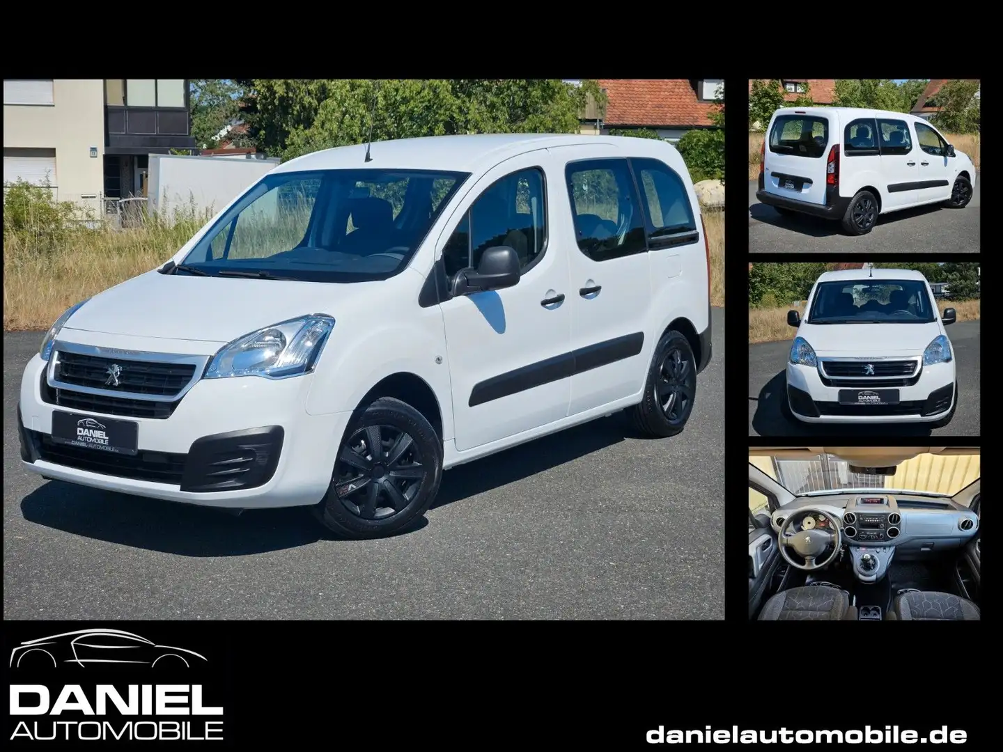 Peugeot Partner 1.2 Active 5xSITZE + KLIMA + 1. HD Weiß - 1