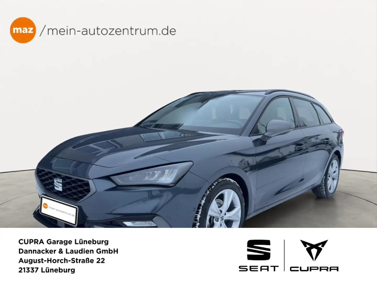 SEAT Leon Sportstourer 1.5 eTSI FR Alu LED Kamera Navi Sitzh Grau - 1