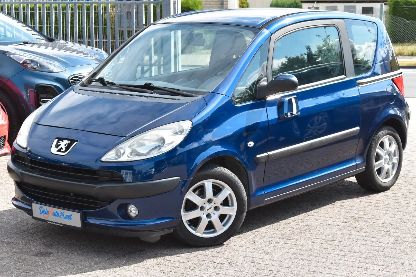 Peugeot 1007 PDC|Klimaanlage| Tempo.|Schiebetüren|El.FH Bleu - 1