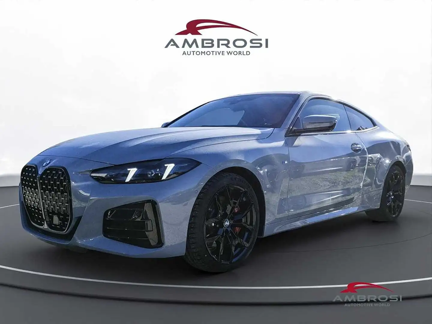 BMW 430 Coupé 430d xDrive Coupé Msport Pro Comfort Package Gris - 1