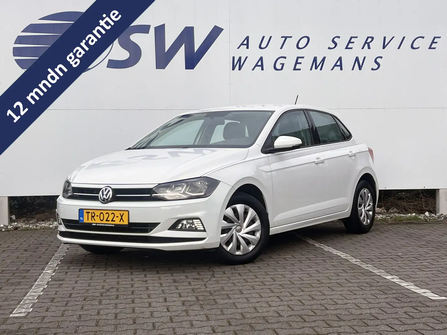 Volkswagen Polo 1.0 TSI Comfortline | Navi | Carplay | ACC | Airco Weiß - 1