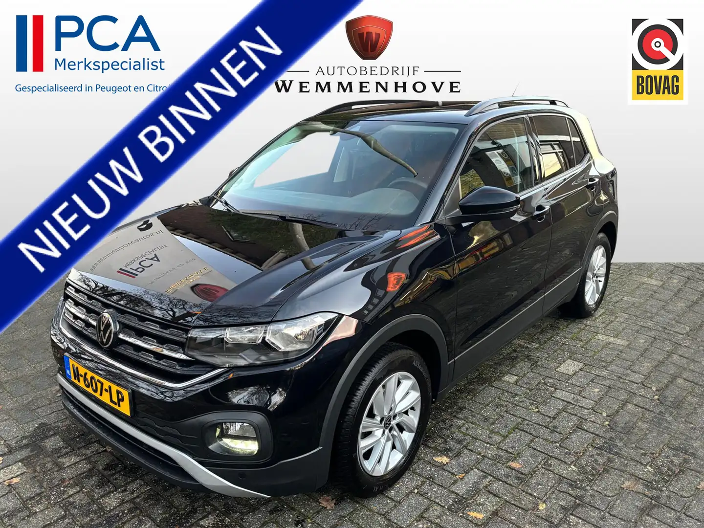 Volkswagen T-Cross 1.0 TSI Life Zwart - 1