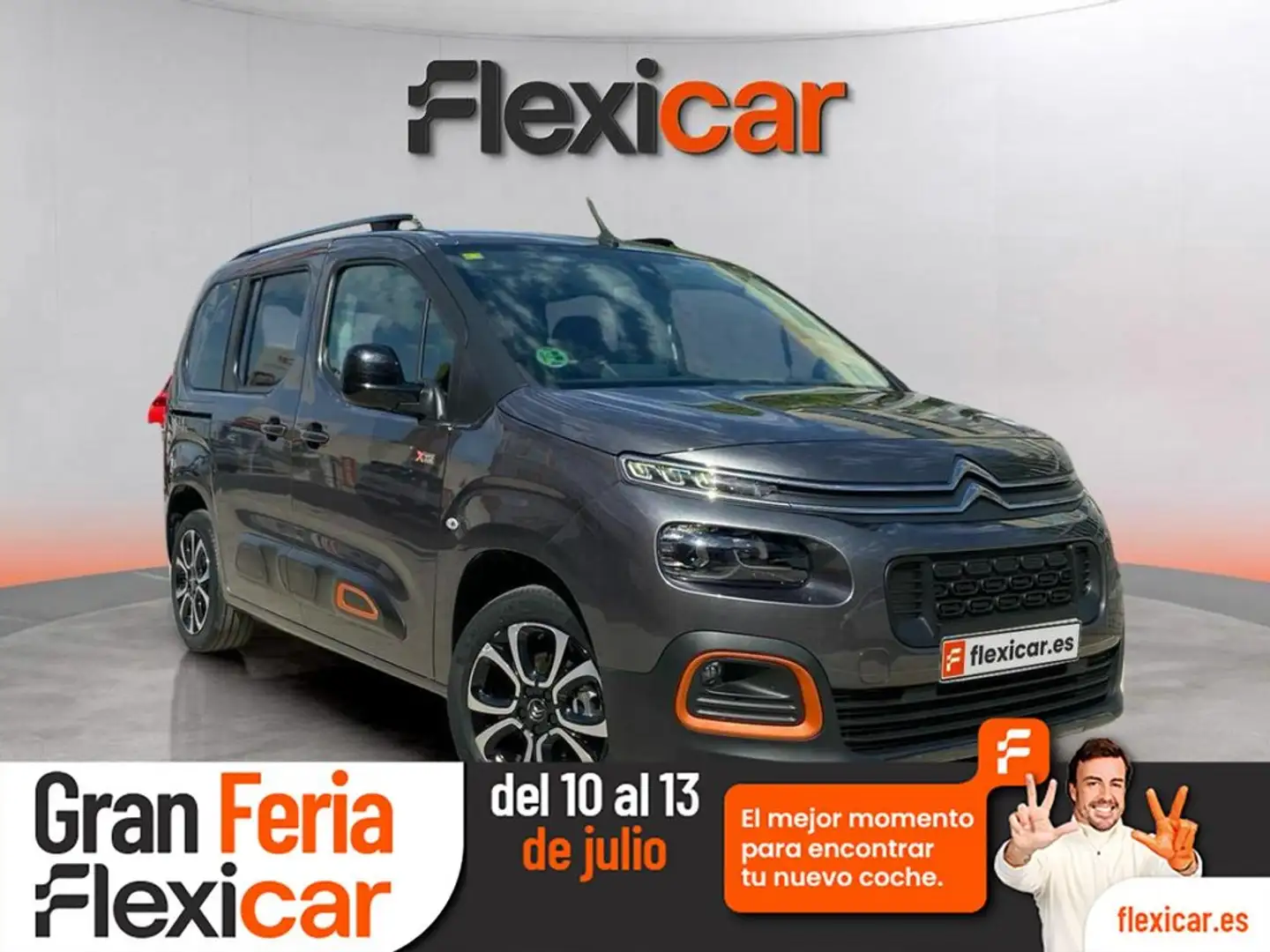 Citroen Berlingo Talla M BlueHDi 100 S&S SHINE Gris - 1