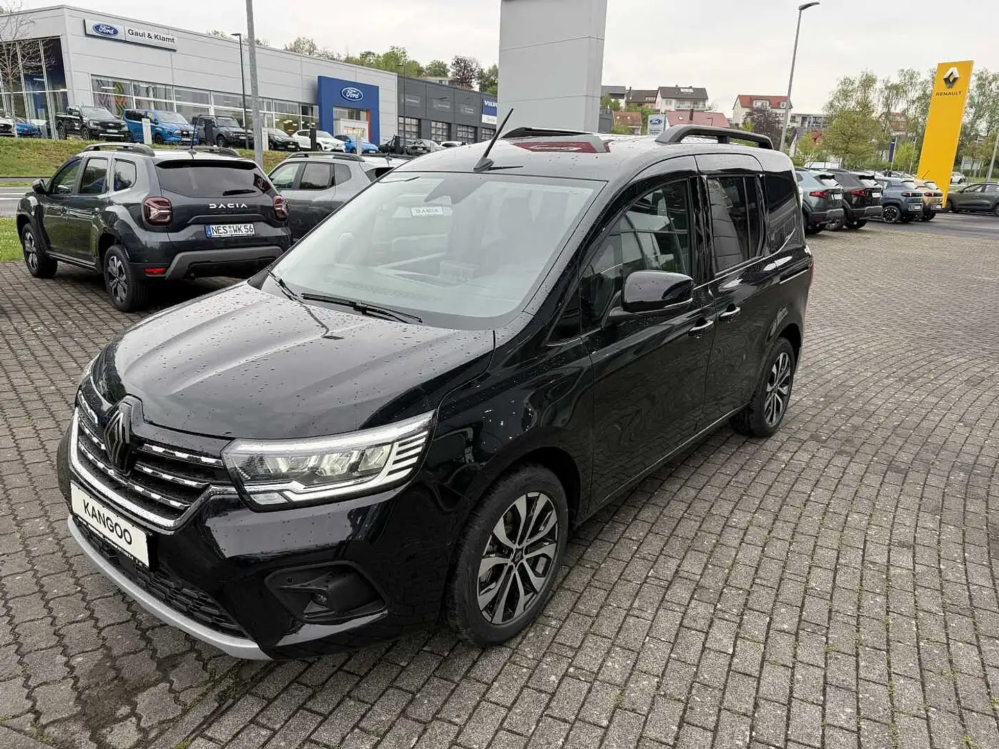 Renault Kangoo Techno TCe130 EDC SHZ PDC vo+hi + Kamera Navi LED Schwarz - 1