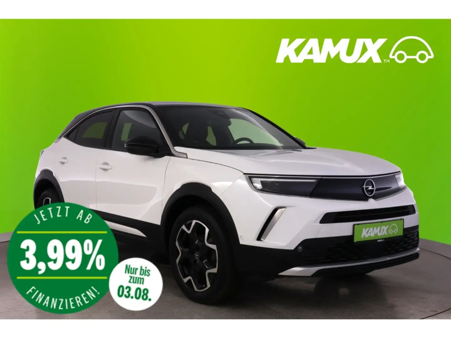 Opel Mokka 1.2T Aut.Ultimate+LED+CARPLAY+KAMERA+PDC Weiß - 1