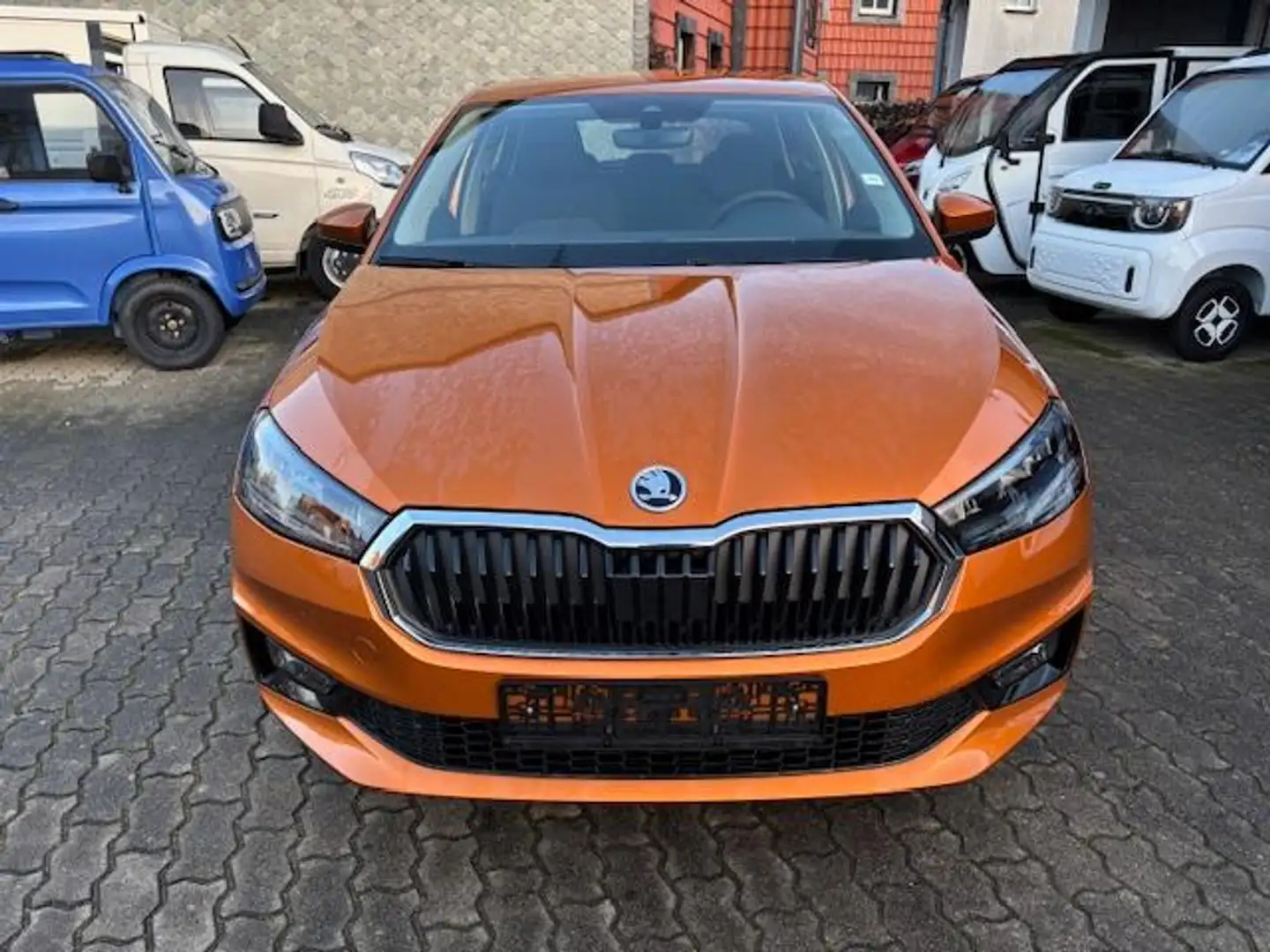 Skoda Fabia 1.0 TSI 130 JAHRE SKODA+KAMERA+5J.GARANTIE Orange - 2