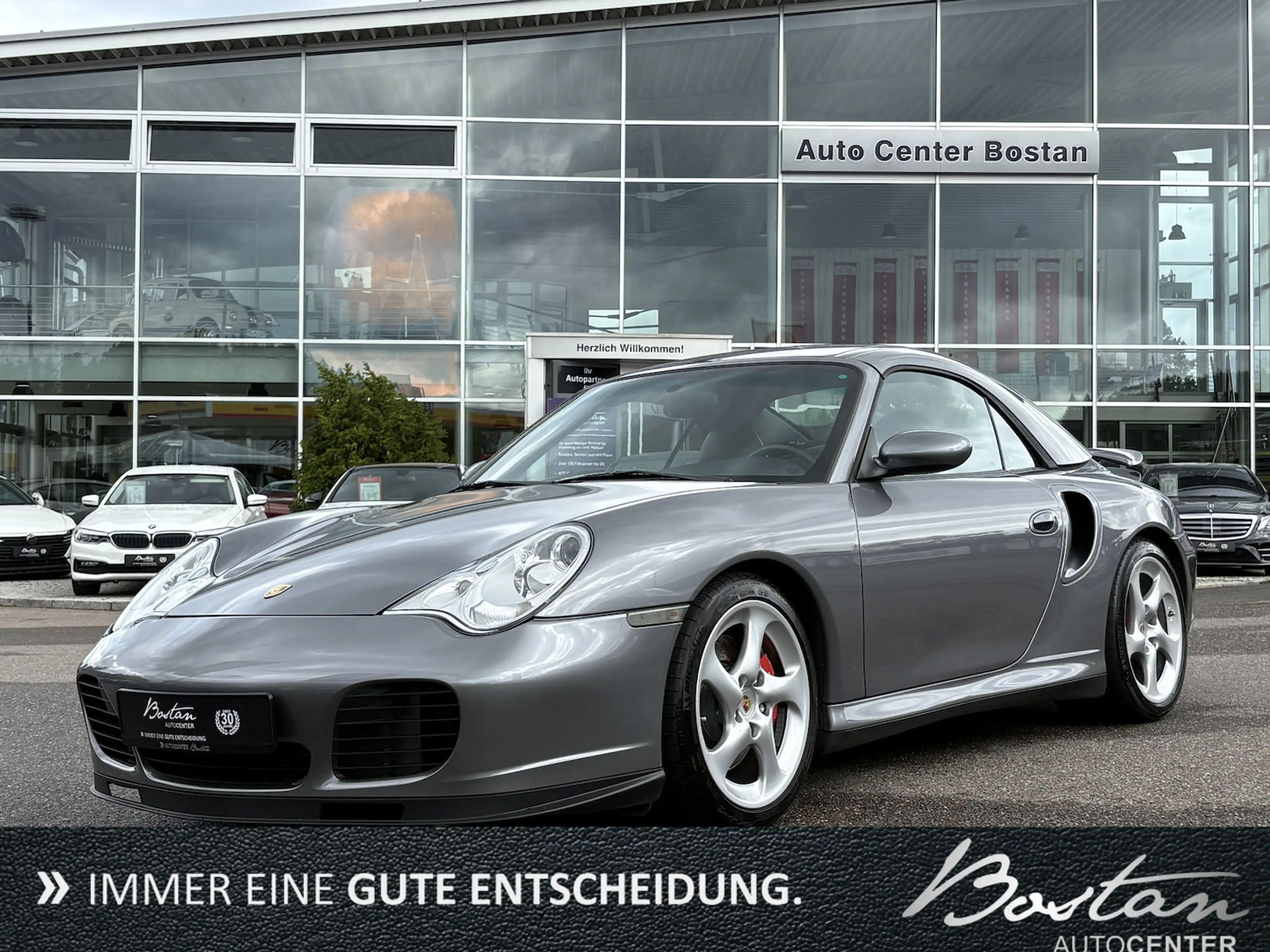 Porsche 996 911 Turbo Cabriolet HARDTOP/SHZ/NAVI/1.HAND