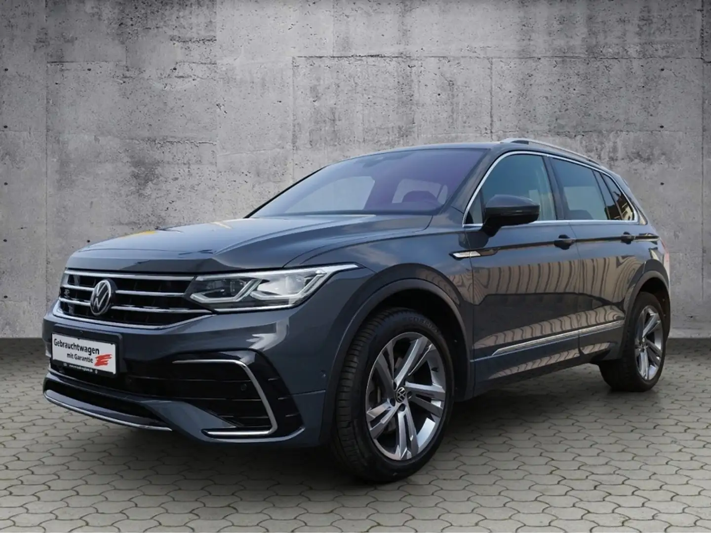 Volkswagen Tiguan R-Line 2.0 TDI 4Motion DSG NAV/IQ-Light KLIMA LED Grau - 2