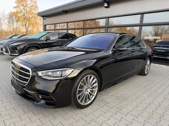Mercedes-Benz S 580 S580e AMG Lang -HUD-Pano-4xBelüSitz-FondTV-360K