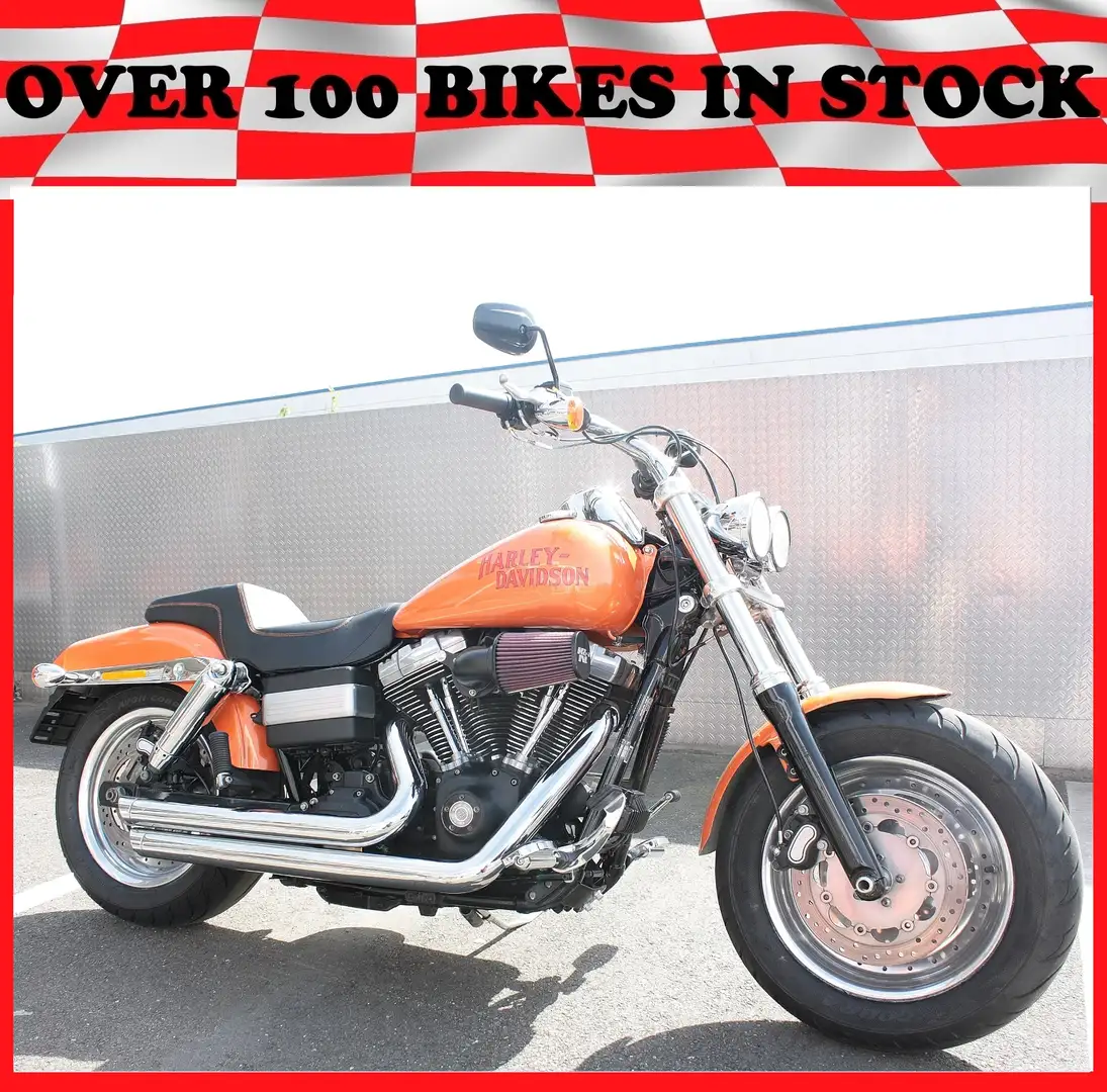Harley-Davidson Dyna Fat Bob FXDF Dyna Fat Bob 5HD1... Portocaliu - 1