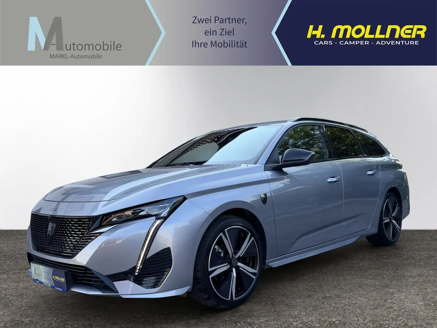 Peugeot 308 SW Hybrid 136 GT Grau - 1