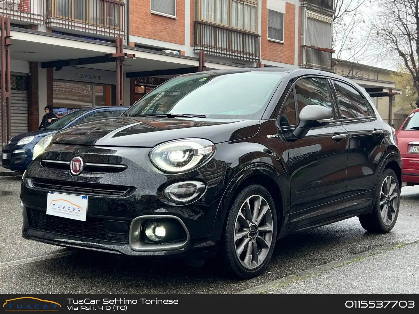 Fiat 500X Sport 1.6 Multijet Zwart - 1
