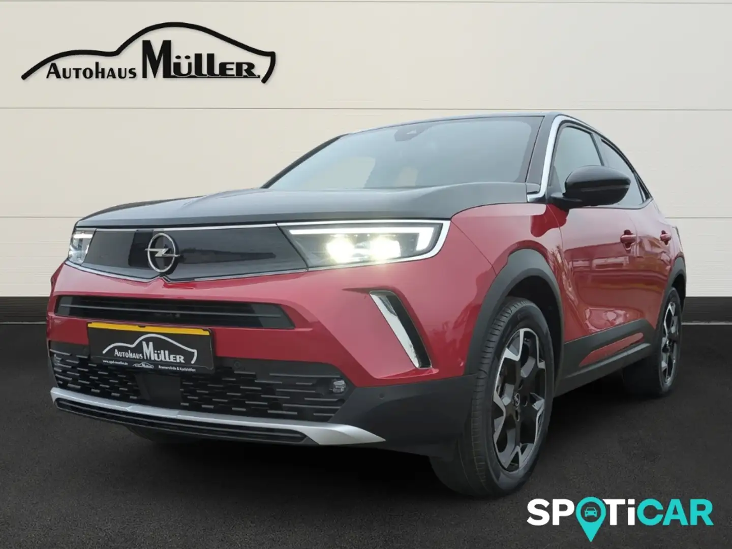 Opel Mokka-E Ultimate +Leder+Navi+Klimasitze+ Rot - 1